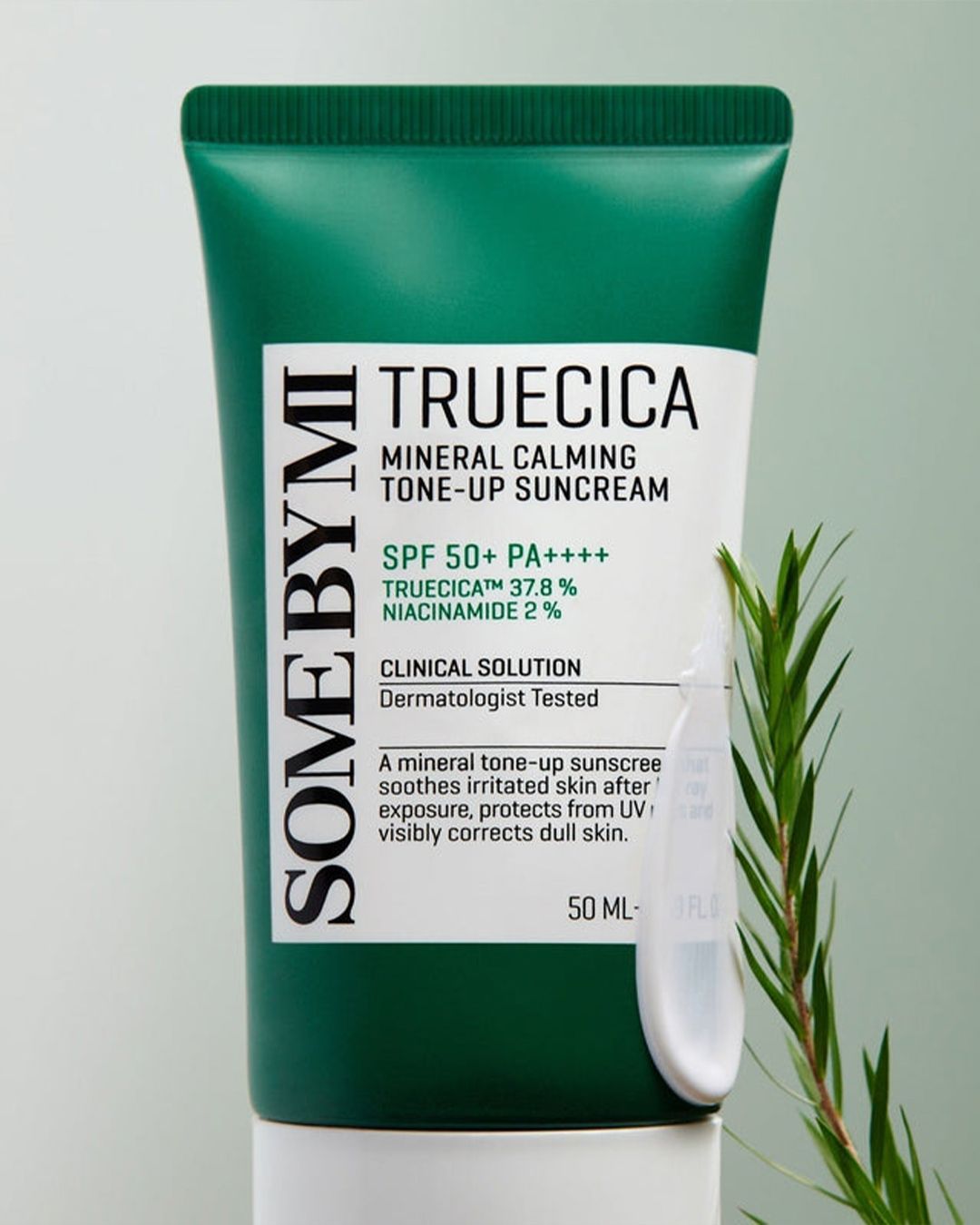 SOME BY MI truecica mineral calming tone up suncream spf50+pa++++ 50ml