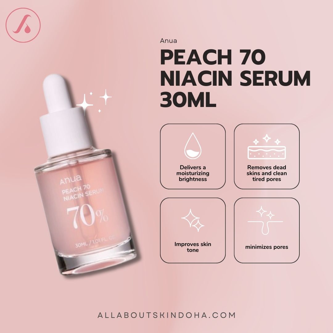 ANUA Peach 70% Niacin Serum 30ml