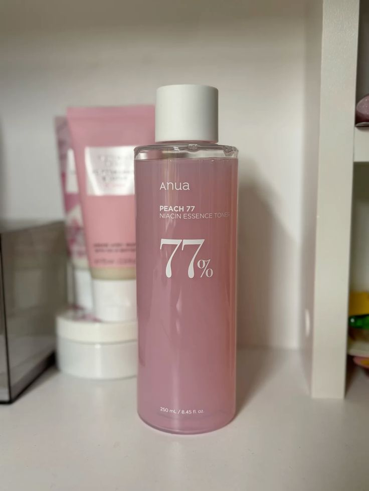 ANUA Peach 77% Niacin Essence Toner 250ml (Jumbo size)