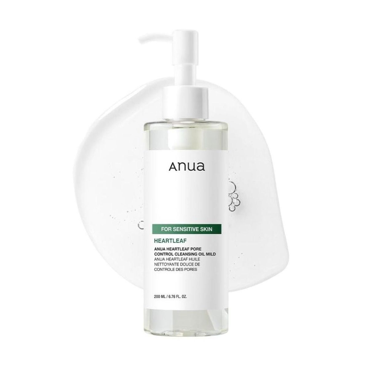 ANUA HeartLeaf Pore Control Cleansing Oil 200ml (for sensitive skin)