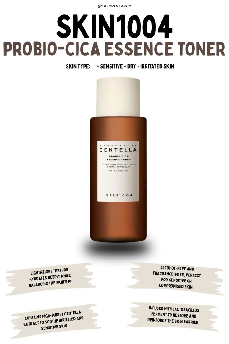 Skin1004 Madagascar Centella Probio-Cica Essence Toner 210 ML
