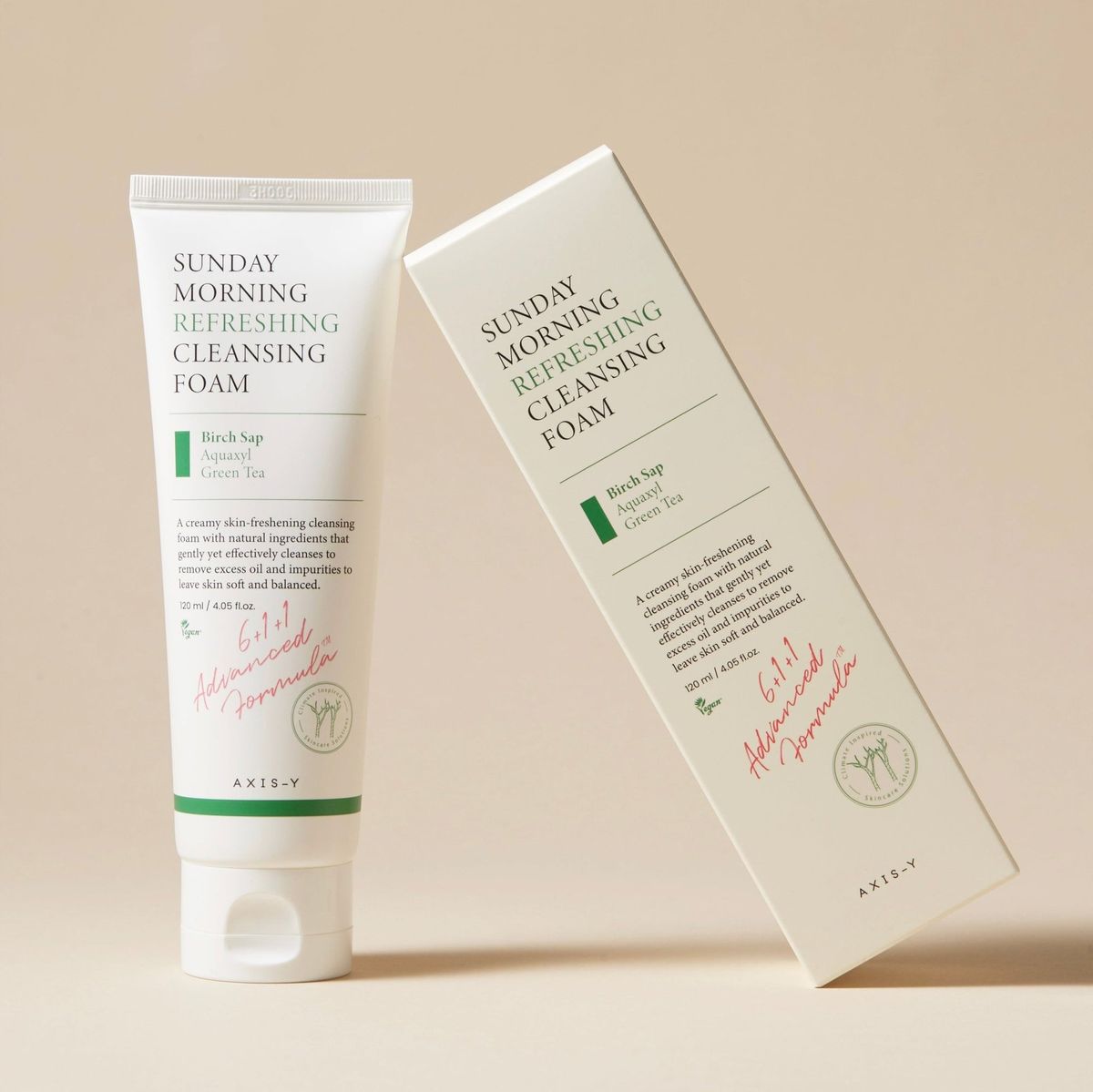 Axis Y Sunday morning Refreshing Cleansing Foam 120 ml