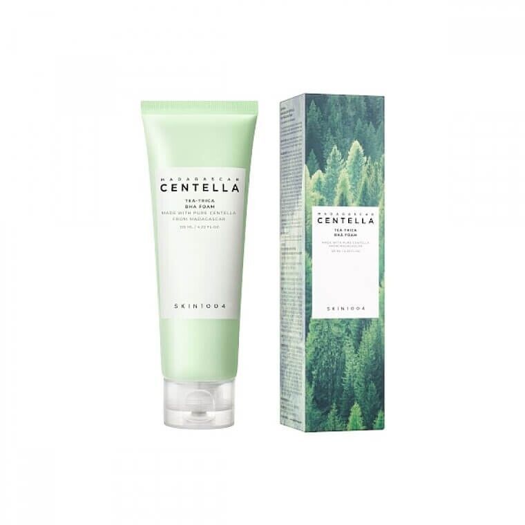 SKIN 1004 Madagascar Centella Tea Trica BHA Foam 125ml