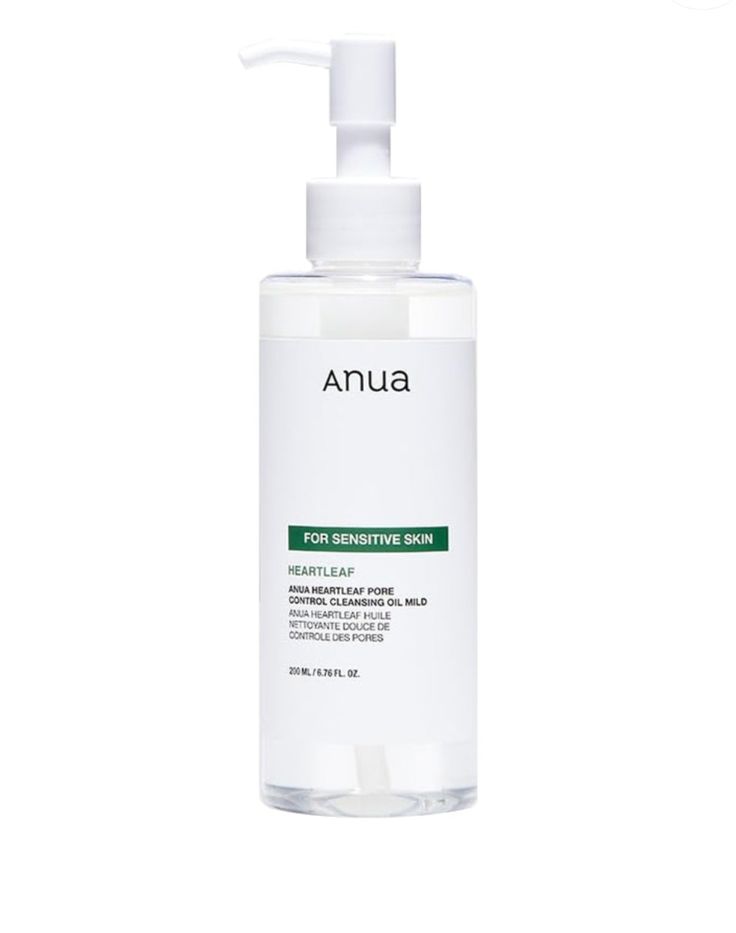 ANUA HeartLeaf Pore Control Cleansing Oil 200ml (for sensitive skin)