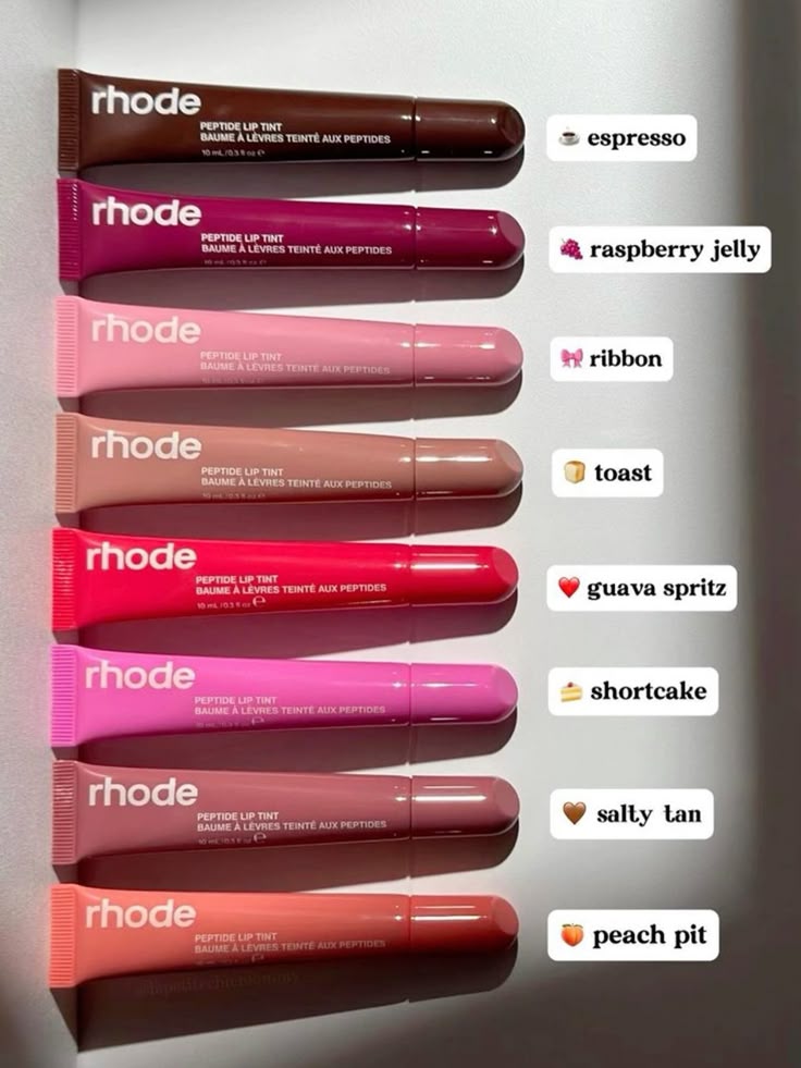 RHODE_ Peptide Liptints All Shades (Pack of 8)
