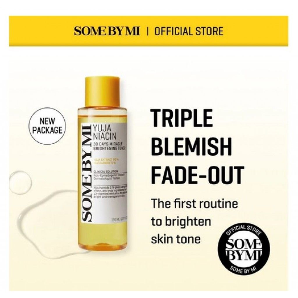 SOME BY MI yuja niacin 30 days miracle brightening toner 150ml