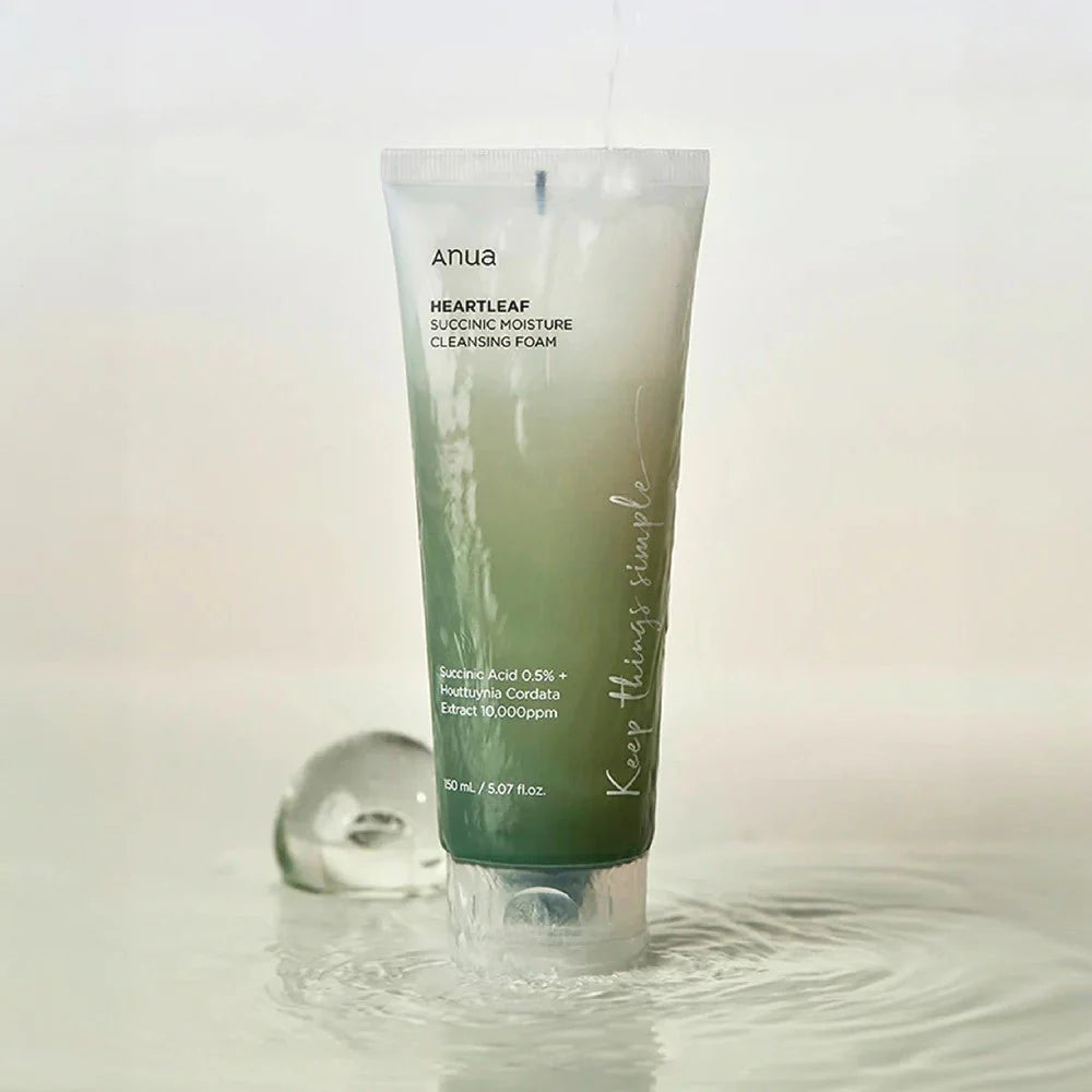 ANUA Heartleaf Succinic Mosturising Foam 150ml